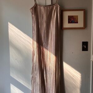 Petal & Pup Metallic Pleated Skirt